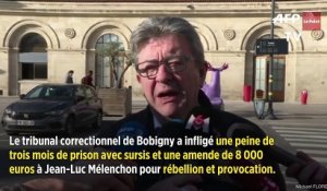 Perquisition à LFI : Jean-Luc Mélenchon condamné à trois mois avec sursis
