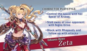Granblue Fantasy Versus - Bande-annonce de Zeta