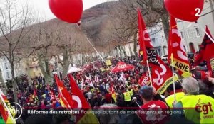 Réforme des retraites : le département de l'Ariège fortement mobilisé