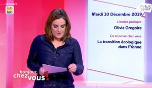 Invitée : Olivia Gregoire - Bonjour chez vous ! (10/12/2019)