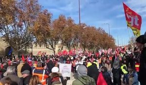 Manifestation contre la réforme des retraites à Avignon