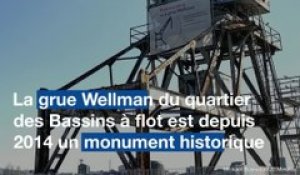 Bordeaux: La restauration de la grue Wellman servira à laisser une trace du passé portuaire de la ville