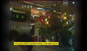 Grève à la SNCF pendant Noël : déjà des précédents