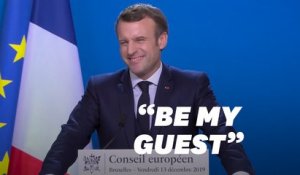 "Be my guest" lance Macron à Johnson en vue d'un accord post-Brexit
