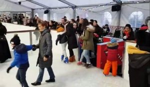 Ambiance à la patinoire couverte de Saint Avold