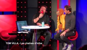 Tom Villa - Les chaînes d'infos - Le Grand Studio RTL Humour