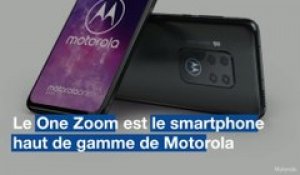Smartphone : On a testé le One Zoom de Motorola