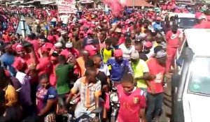 Une foule compacte dans les rues de Conakry contre un 3e mandat d'Alpha Condé