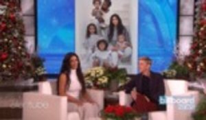 Kim Kardashian Photoshopped North West Into Her Family Christmas Card | Billboard News