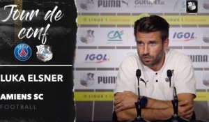 Conférence de presse d'avant Match,  PSG - Amiens SC, Luka Elsner