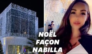 Pour Noël, Nabilla a littéralement habillé sa maison de décorations