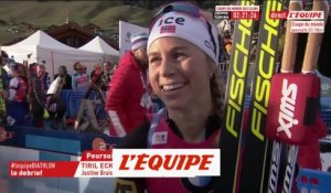 Eckhoff «Je suis très satisfaite» - Biathlon - CM (F)