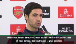 19e j. - Arteta : "Aligner l'équipe la plus compétitive"