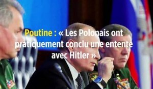 Poutine : « Les Polonais ont pratiquement conclu une entente avec Hitler »