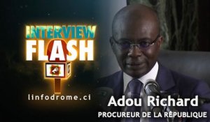 Interview Flash : Les points clés de la conférence de presse du procureur de la république Adou Richard