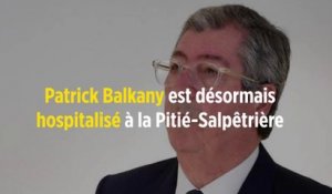 Patrick Balkany est désormais hospitalisé à la Pitié-Salpêtrière
