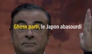 Ghosn parti, le Japon abasourdi