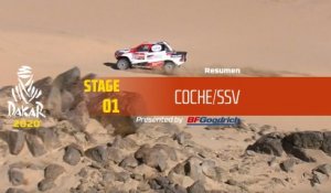 Dakar 2020 - Etapa 1 (Jeddah / Al Wajh) - Resumen Coche/SSV