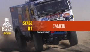 Dakar 2020 - Étape 1 (Jeddah / Al Wajh) - Résumé Camion
