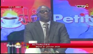 Actualité (avec Alioune Sow) - Petit Déj du 07 janv. 2020