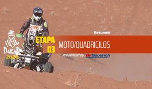 Dakar 2020 - Etapa 3 (Neom / Neom) - Resumen Moto/Quadriciclos