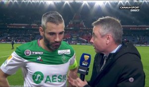 La réaction de Loic Perrin après PSG / ASSE - Coupe de la Ligue BKT - Late Football Club