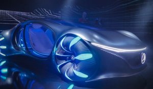 L'incroyable concept-car Avatar de Mercedes-Benz - CES 2020