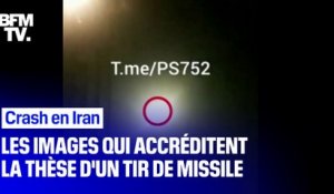 Crash en Iran: ces images montrent-elles le Boeing 737 se faire frapper par un missile?