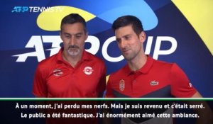 ATP Cup - Djokovic : "C'était un match incroyable"