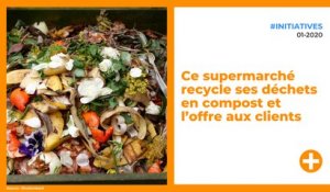 Ce supermarché recycle ses déchets en compost et l’offre aux clients