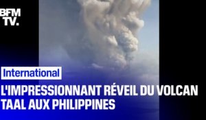 Les images de l'impressionnant réveil du volcan Taal aux Philippines et ses conséquences