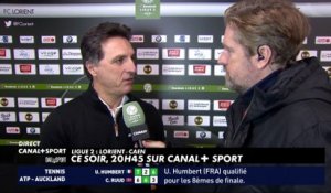 Les impressions de Christophe Pélissier avant Lorient / Caen