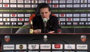 La réaction de Christophe Pelissier après FC Lorient - Caen (2-1) 19-20