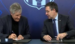 Barça - Sétien a signé son contrat