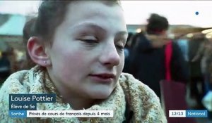Sarthe : des collégiens privés de français depuis septembre