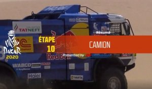 Dakar 2020 - Étape 10 (Haradh / Shubaytah) - Résumé Camion