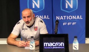 Vidéo - le point presse du coach F. Ciccolini avant Gazélec Ajaccio / AS Béziers (J16)
