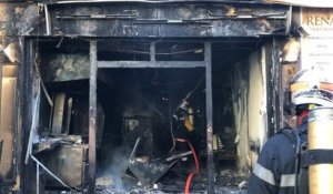 Au Mans, un violent incendie dévaste un kebab