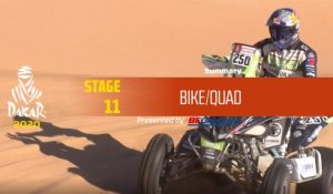 Dakar 2020 - Stage 11 (Shubaytah / Haradh) - Bike/Quad Summary