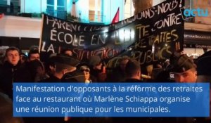 Marlène Schiappa obligée de quitter une réunion publique