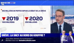 Depuis le début de la grève, la SNCF a perdu 850 millions d'euros de chiffre d'affaire