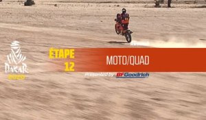 Dakar 2020 - Étape 12 (Haradh / Qiddiya) - Résumé Moto/Quad