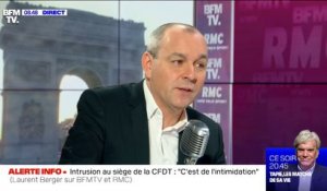Laurent Berger: "Non", la CFDT ne s'associe pas à la mobilisation du 24 janvier contre la réforme des retraites