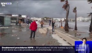 Les images des premiers dégâts causés par la tempête Gloria en Espagne, où 3 personnes sont mortes