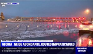 Tempête Gloria: la circulation coupée sur l'autoroute A9 dans les Pyrénées-Orientales