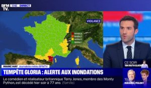Story 2 : Tempête Gloria: l'Aude et les Pyrénées-Orientales en alerte rouge inondation - 22/01