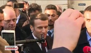 Les images de la colère d'Emmanuel Macron à Jérusalem et celles de Jacques Chirac dans les rues de la ville