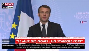 Emmanuel Macron réaffirme l'importance de la lutte contre l'antisémitisme