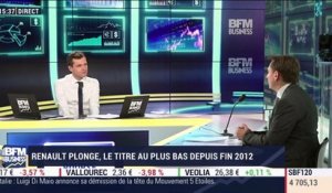 Aymeric Diday (Pergam): Renault plonge, le titre au plus bas depuis fin 2012 - 23/01
