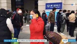 Virus de Wuhan : 20 millions de Chinois coupés du monde